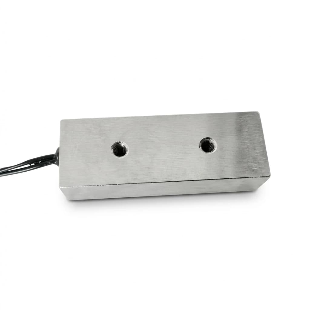 Precision tapped robot mounting interface on electromagnetic gripper