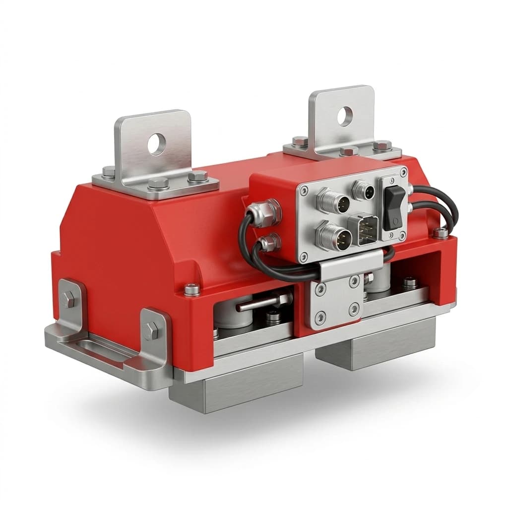 Heavy-duty steel plate electro-permanent lifting magnet