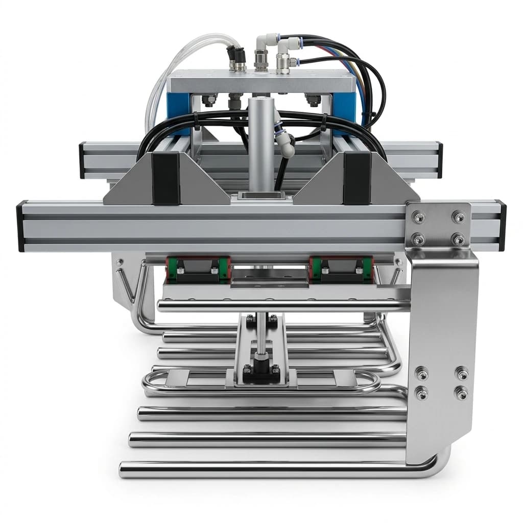 High payload ABB palletizing robot magnetic gripper head
