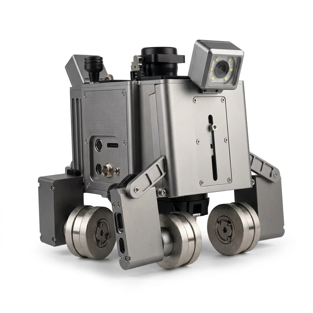 IP67 waterproof magnetic crawler inspection robot module