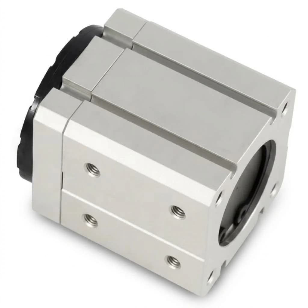 Robot magnetic gripper with pneumatic switching cylinder and polyurethane friction pad