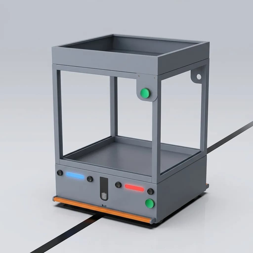 Cobot magnetic gripper module with compact tooling layout